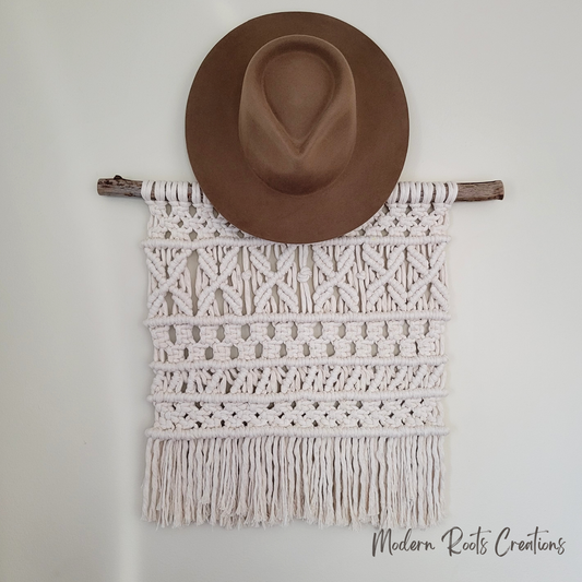 Square Macrame Wall Hanging