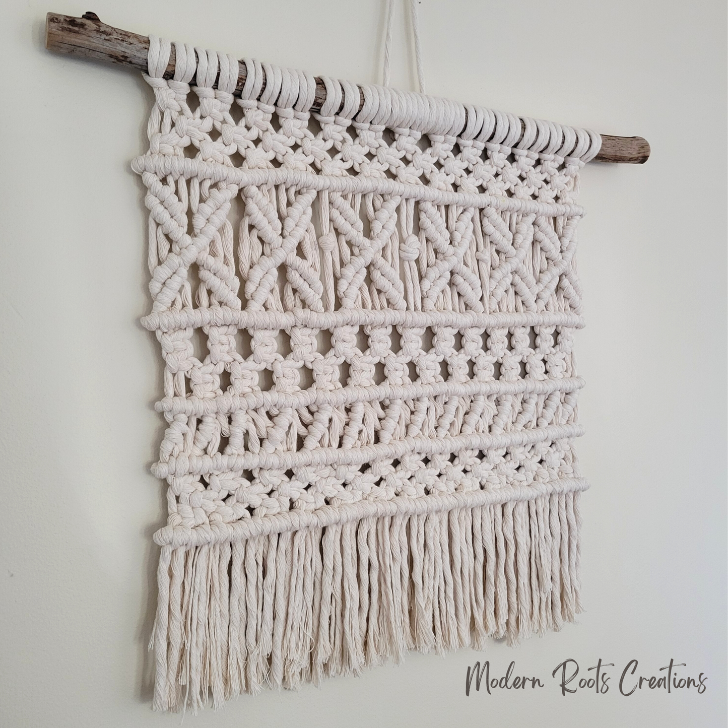 Square Macrame Wall Hanging