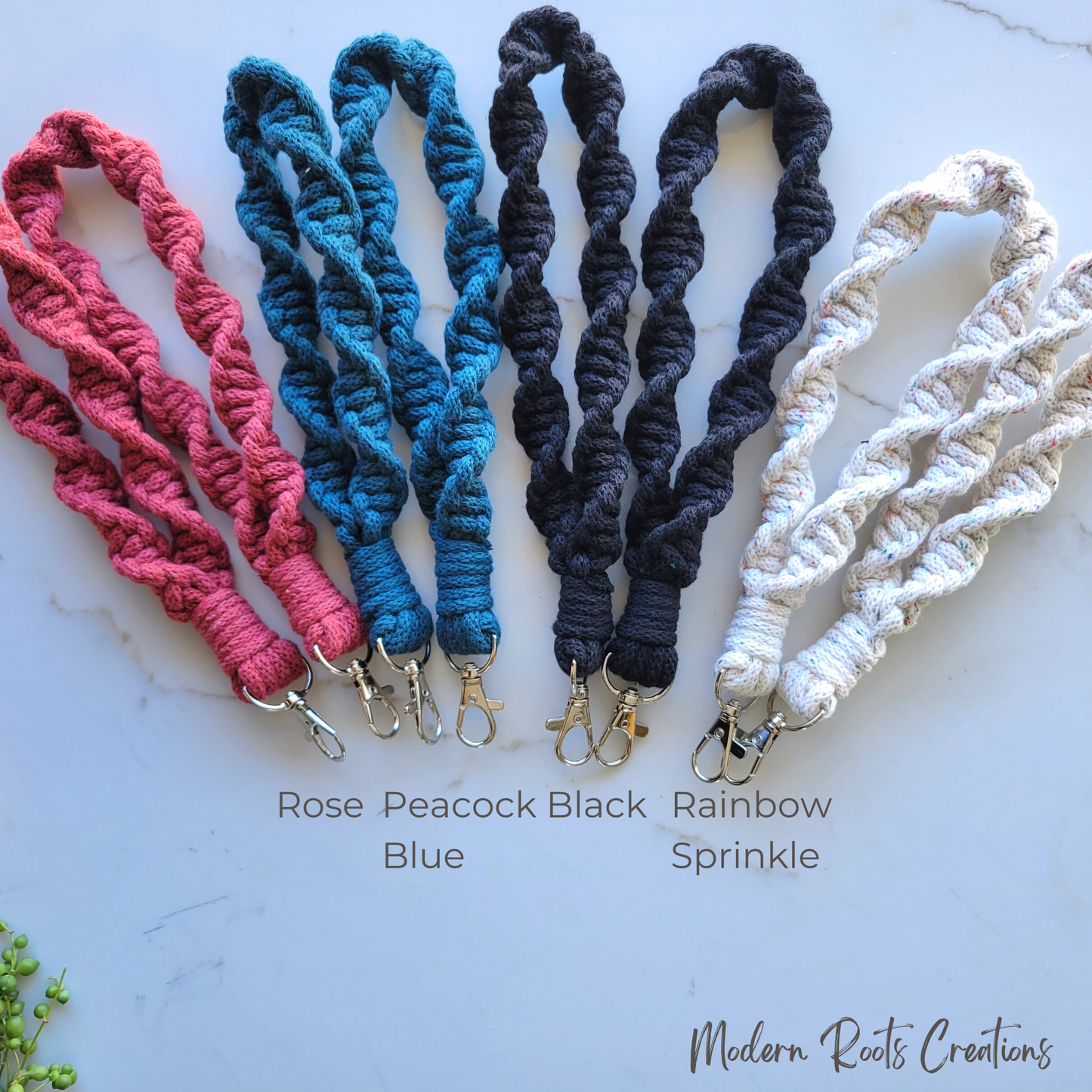 Twisted Macrame Wristlet Reiki Charged