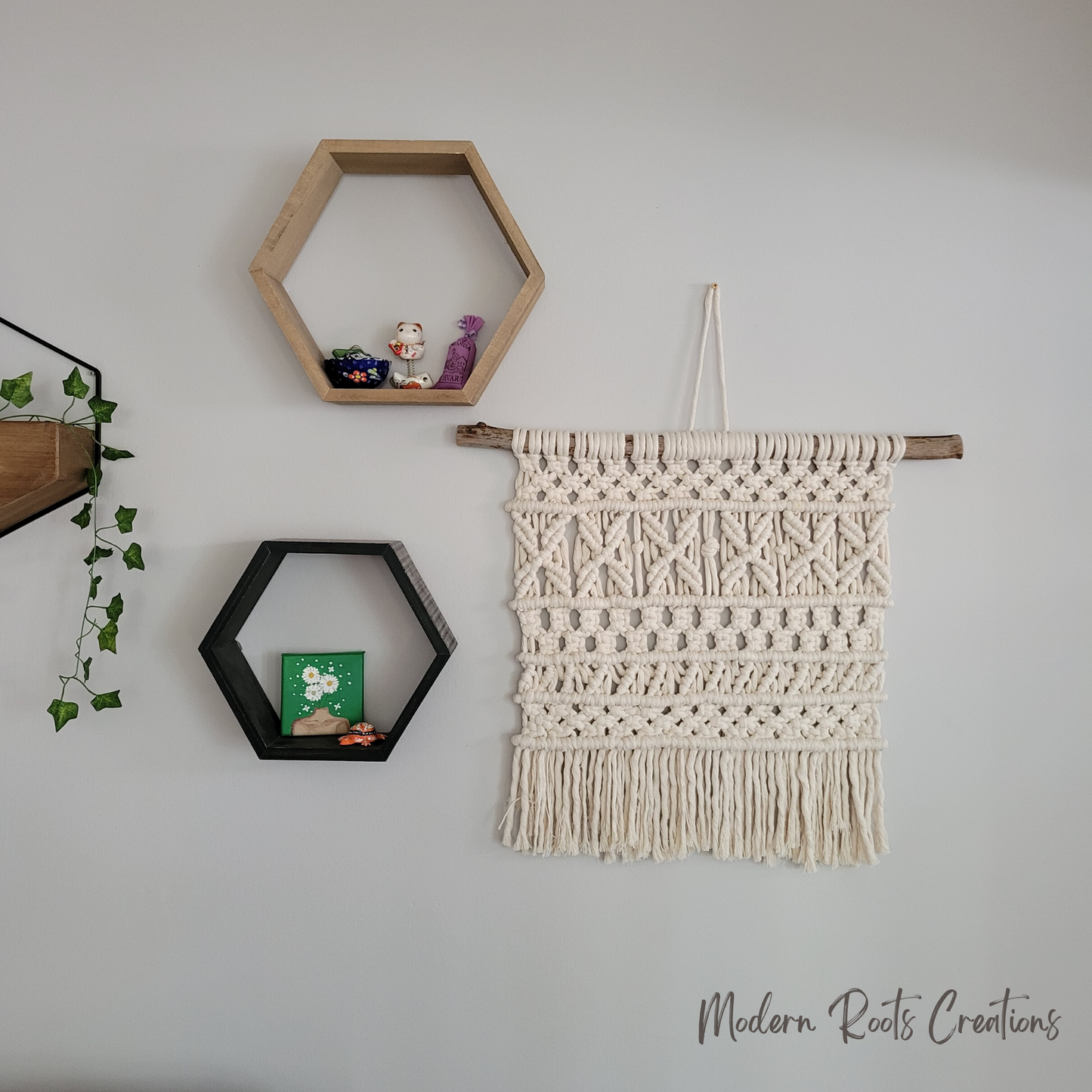 Square Macrame Wall Hanging