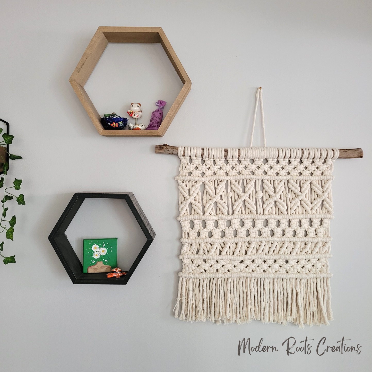 Square Macrame Wall Hanging