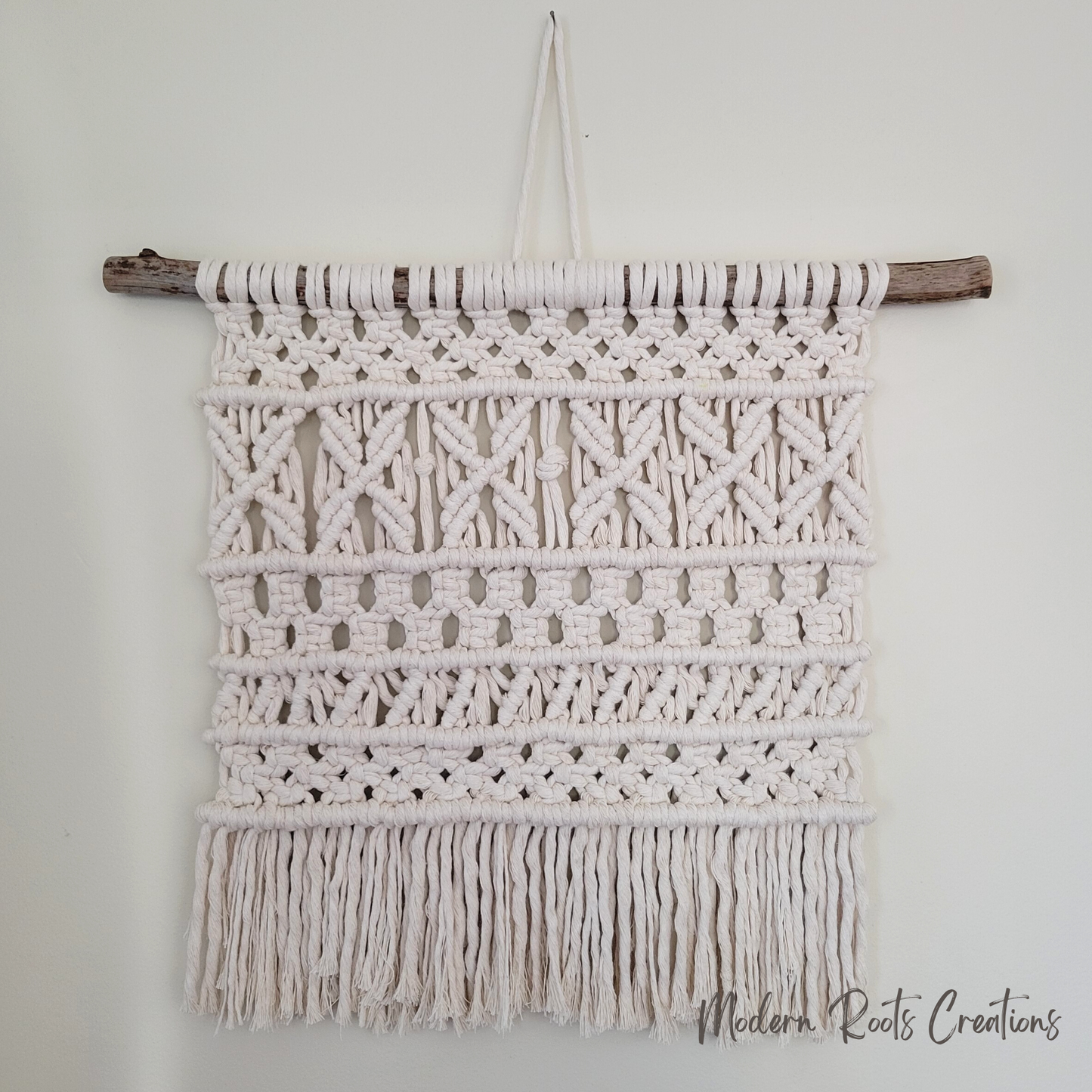 Square Macrame Wall Hanging